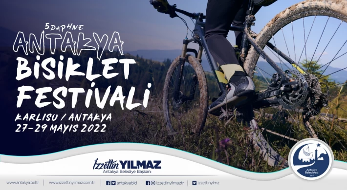 ANTAKYA’DA BİSİKLET FESTİVALİ BAŞLIYOR