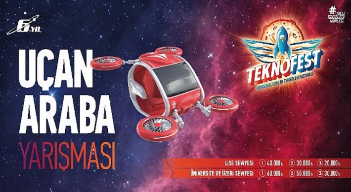 Uçan Araba TEKNOFEST’ten Geliyor