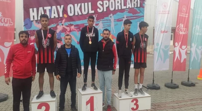 Hatay'da Atletizm Kross İl birincisi belli oldu