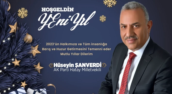 Milletvekili Şanverdi'den Yeni Yıl Mesajı