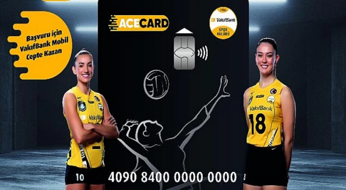 VakıfBank’tan voleybola özel Ace Card