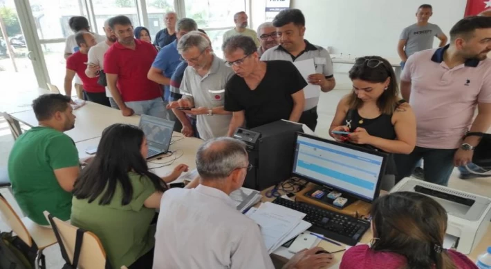 Hatay’da numarataj ekipleri hizmeti İskenderun’da sürdürüyor