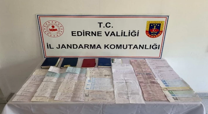 Edirne’de tefecilik operasyonu