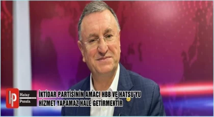 Lütfü Savaş: "İktidar partisinin amacı HBB ve HATSU’yu hizmet yapamaz hale getirmektir"