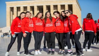 A Milli hentbolcular Anıtkabir’de