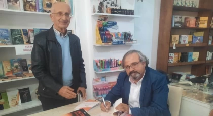 ORONTES KİTABEVİ EĞİTİMCİ YAZAR BÜLENT CAN’I AĞIRLADI