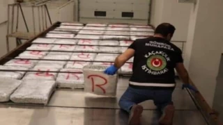 Gümrük’teki tırda 603,5 kilogram skunk ele geçirildi