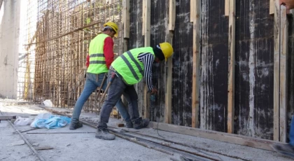 PAYAS İÇME SUYU DEPOSUNDA ÇALIŞMALAR TAM GAZ