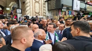 Ekrem İmamoğlu, Bursa esnafıyla buluştu